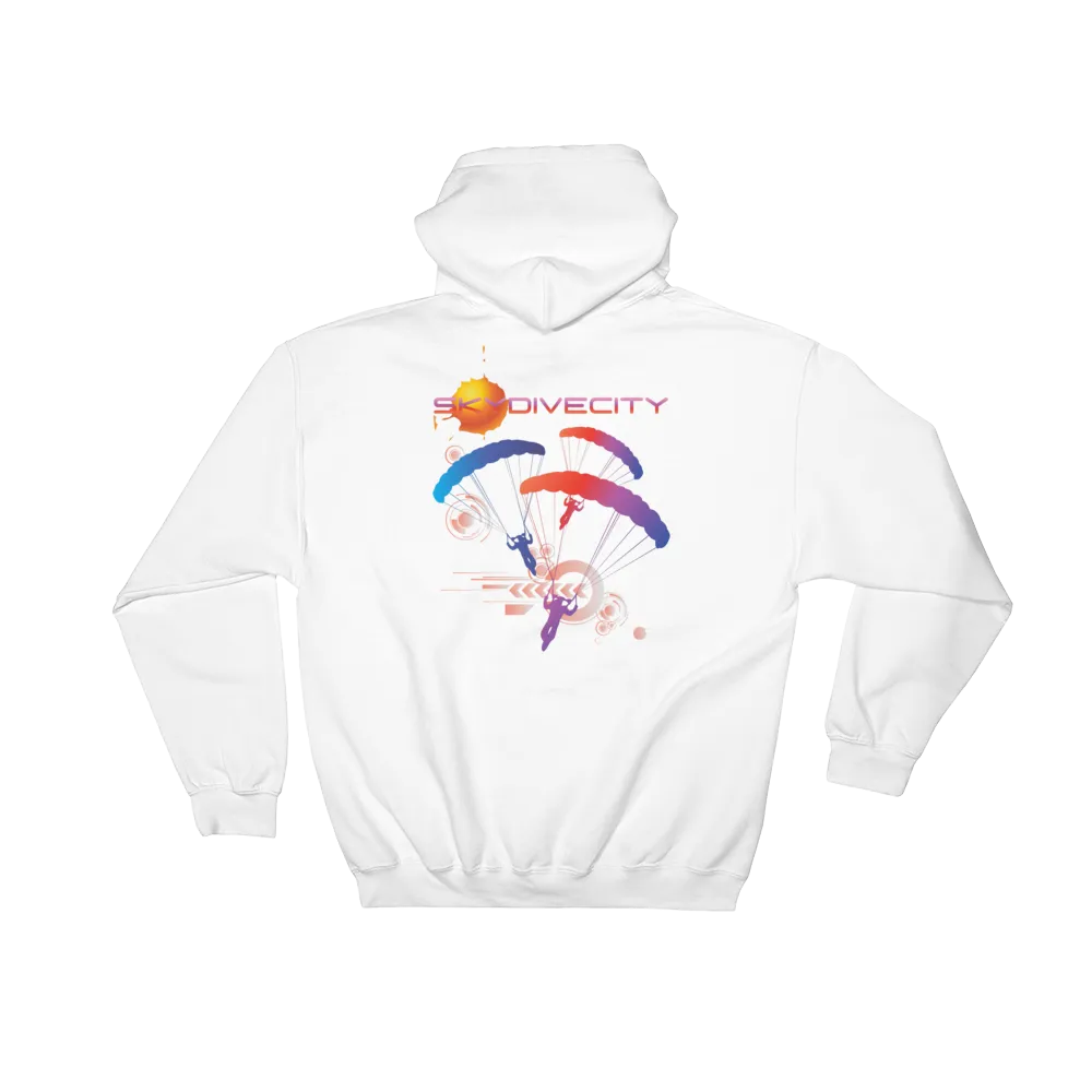 Skydiving Hoodie - Skydive City - Sunset - Unisex Hooded Sweatshirt