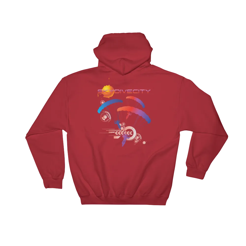 Skydiving Hoodie - Skydive City - Sunset - Unisex Hooded Sweatshirt