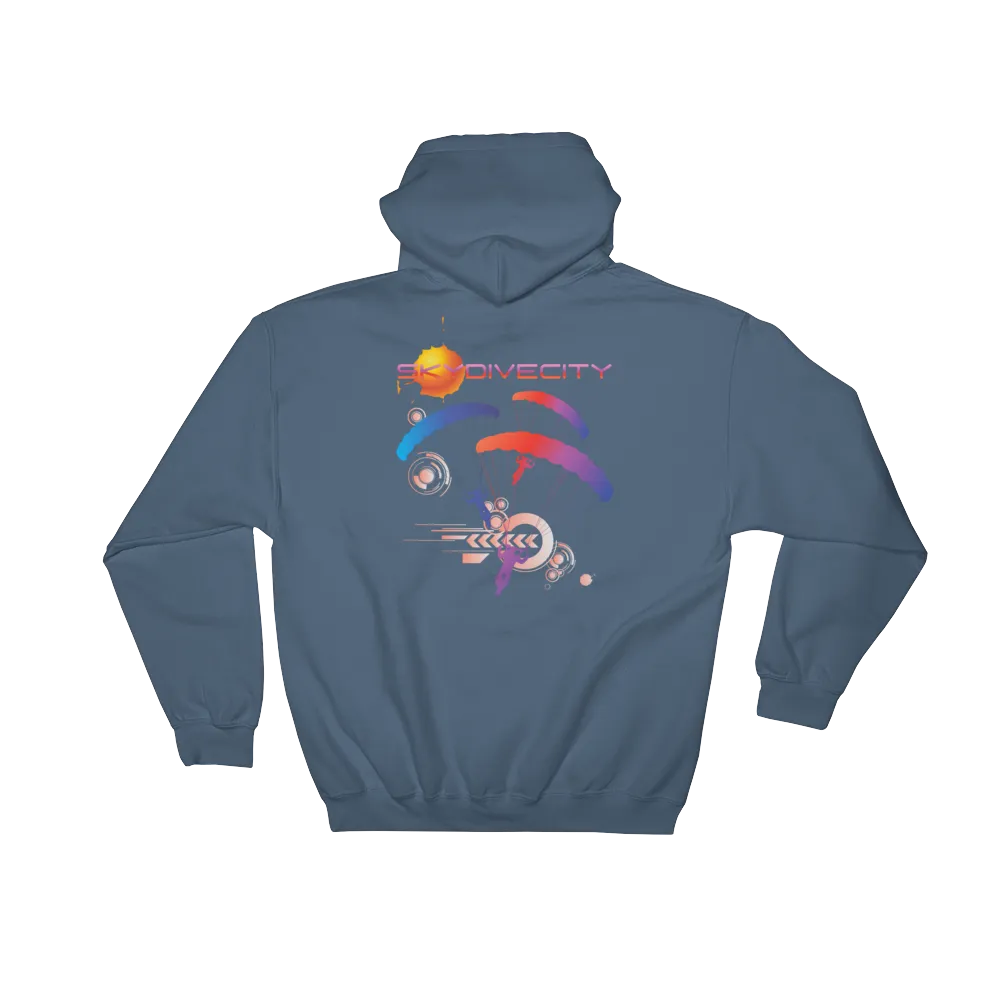 Skydiving Hoodie - Skydive City - Sunset - Unisex Hooded Sweatshirt