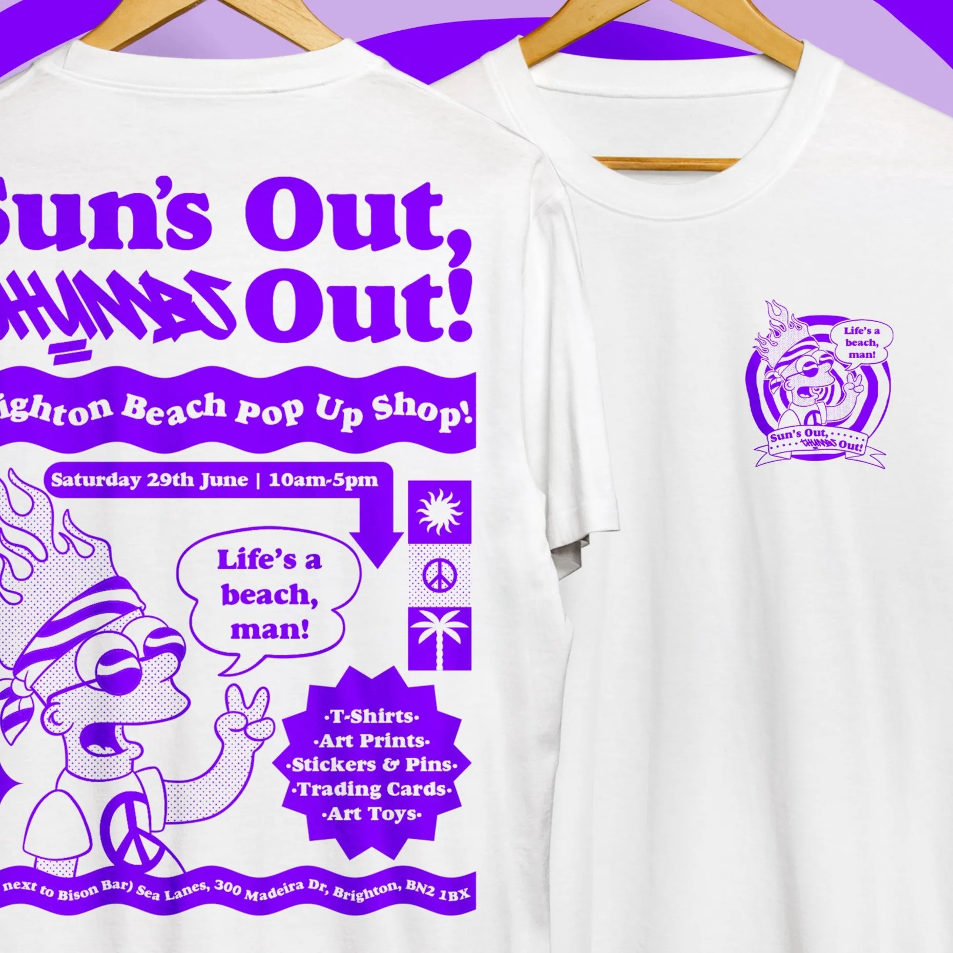 Sun's Out, Thumbs Out T-Shirt