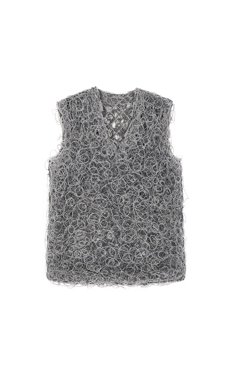 Sweater / JNBY Soft Textured Knit Vest