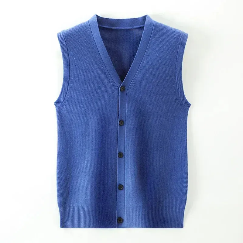 TAILORED WOOL BLEND VEST