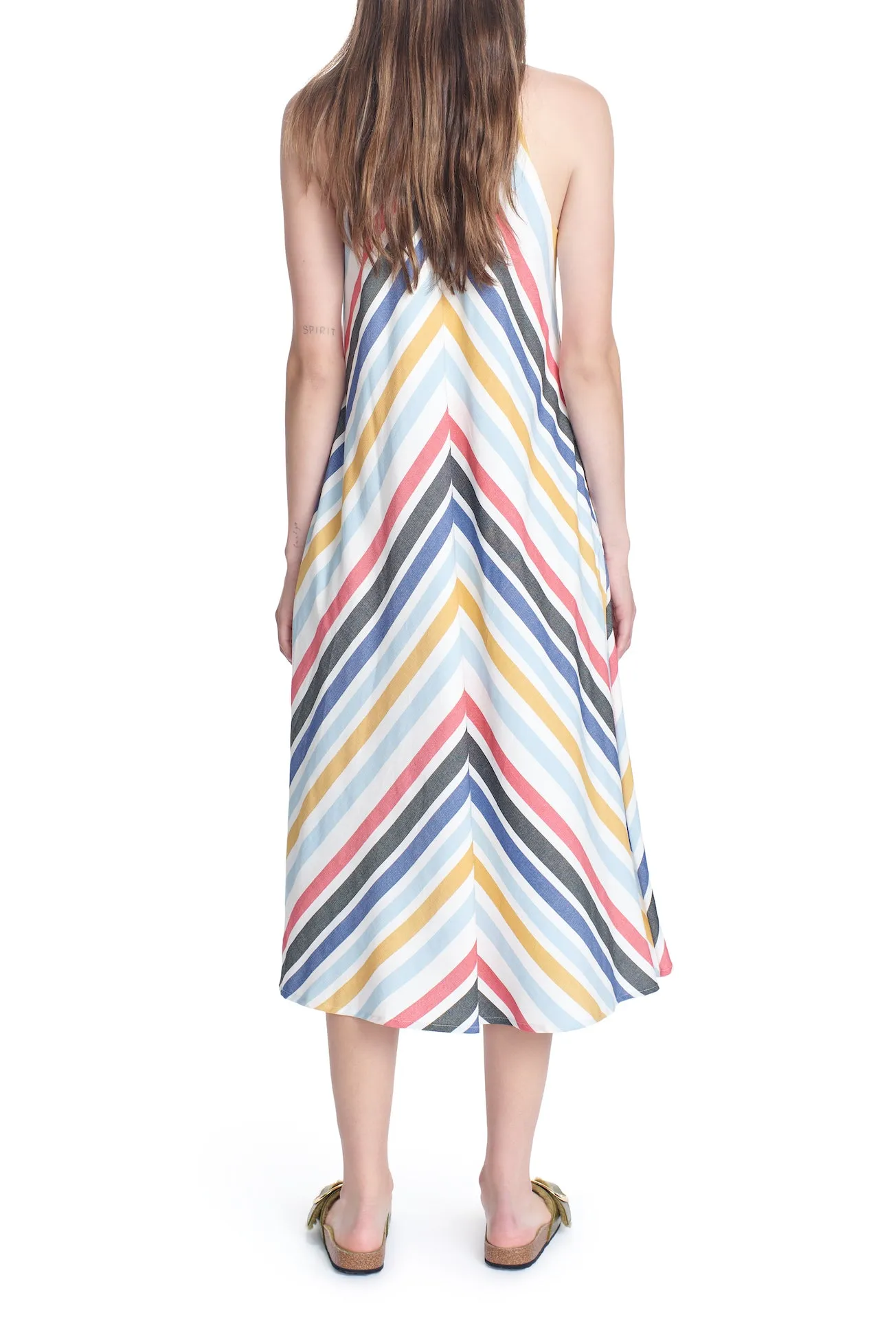 THE CORA DRESS-STRIPE