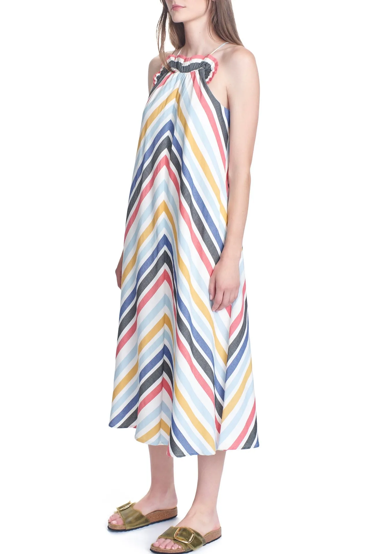 THE CORA DRESS-STRIPE