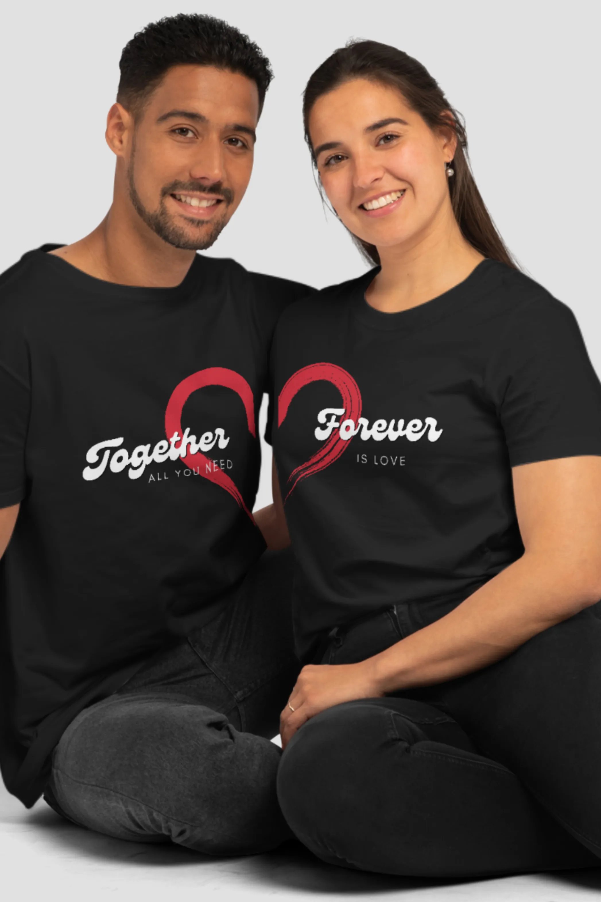 Together Forever Couple T Shirt