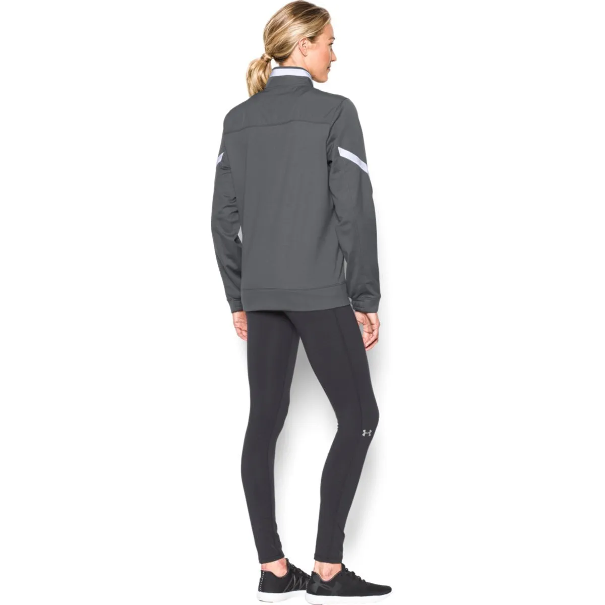 Under Armour Women's Graphite Qualifier Full Zip Jacket